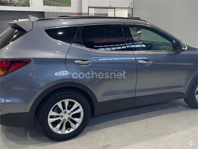 Usado Hyundai Santa Fe 200 HP (147 kW) 2018 Cinzento SUV