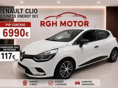 Usado Renault Clio IV Business 75 CV (55 kW) 2019 Blanco Berlina