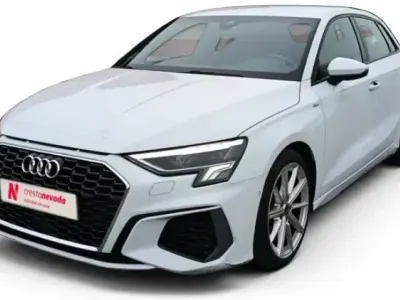 Usado Audi A3 S-Line 150 CV (110 kW) 2023 Blanco Berlina