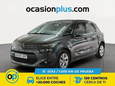 Usado Citroën C4 PureTech 130 CV (95 kW) 2015 Gris Monovolumen