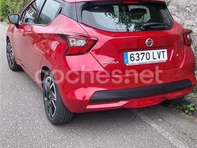 Occasion Nissan Micra Acenta 92 ch (67 kW) 2021 Rouge Citadine