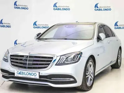 Usado Mercedes S560 476 CV (350 kW) 2020 Gris Berlina