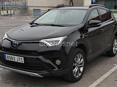 Usado Toyota RAV4 Hybrid Advance 197 CV (144 kW) 2016 Negro SUV