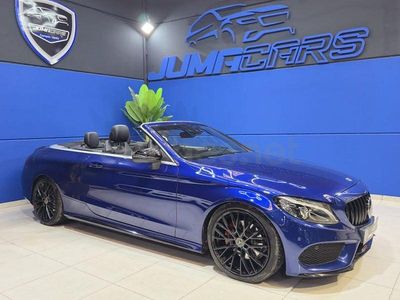 Usado Mercedes C220 194 CV (142 kW) 2018 Azul Descapotable