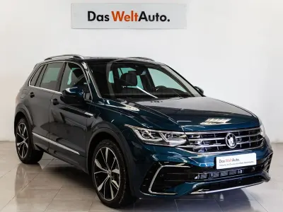 Usado VW Tiguan R-line 150 CV (110 kW) 2022 Azul SUV
