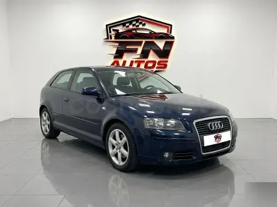 Usado Audi A3 Ambition 140 CV (102 kW) 2004 Azul Utilitario