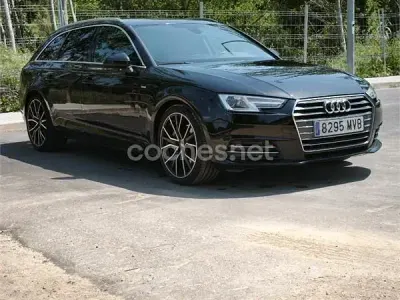 Usado Audi A4 S-Line 190 CV (139 kW) 2016 Negro Familiar