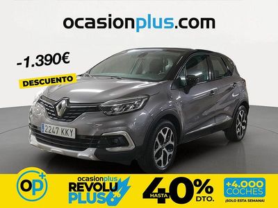 Usado Renault Captur Zen 90 CV (66 kW) 2018 Gris SUV