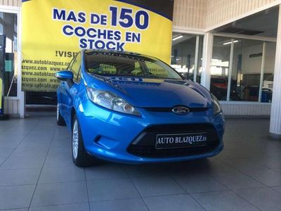 Azul Usado 2009 Ford Fiesta Trend Utilitario | 6800 €