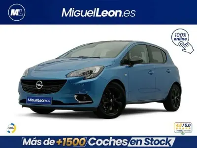 Usado Opel Corsa Selective 95 CV (69 kW) 2017 Azul Utilitario