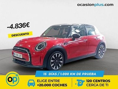 Rojo Usado 2021 Mini Cooper Utilitario | 18.690 € (Precio justo)