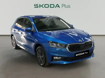 Occasion Skoda Fabia 95 PK (69 kW) 2025 Blauw Sedan