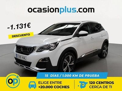 Usado Peugeot 3008 Allure 130 CV (95 kW) 2018 Blanco SUV