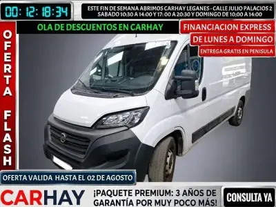 Usado Fiat Ducato 136 CV (100 kW) 2021 Blanco Van