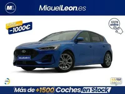 Usado Ford Focus ST-Line 125 CV (91 kW) 2023 Azul Berlina