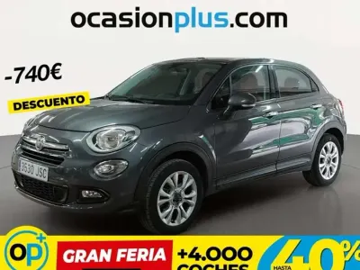 Usado Fiat 500X Pop Star 110 CV (80 kW) 2016 Gris SUV