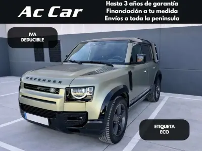 Usado Land Rover Defender S 400 CV (294 kW) 2021 Verde SUV