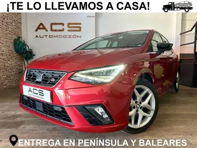 Usado Seat Ibiza FR 90 CV (66 kW) 2020 Granate Utilitario