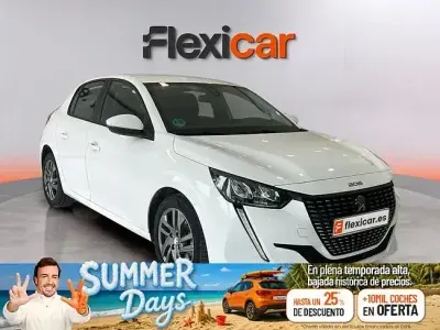 Usado Peugeot 208 Active 100 CV (73 kW) 2021 Blanco Utilitario