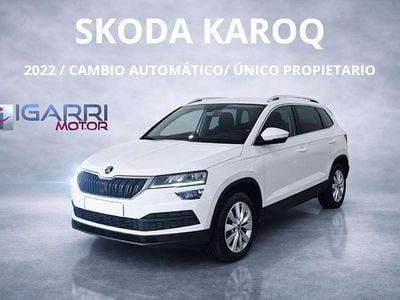 Usado Skoda Karoq Style 116 CV (85 kW) 2022 Blanco SUV