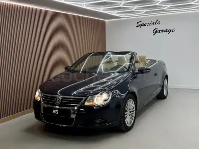 Usado VW Eos 122 CV (89 kW) 2008 Azul Descapotable