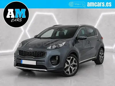 Usado Kia Sportage GT-Line 177 CV (130 kW) 2019 Negro SUV