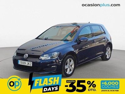 Usado VW Golf VII Advance 125 CV (91 kW) 2015 Negro Utilitario