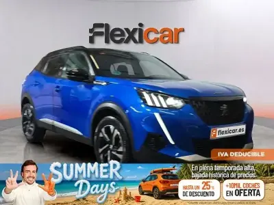 Usado Peugeot 2008 GT 130 CV (95 kW) 2021 Azul SUV