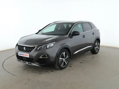 Usado Peugeot 3008 GT-line 130 CV (95 kW) 2018 Gris SUV