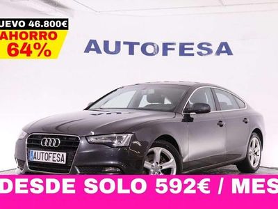 Usado Audi A5 Sportback Sport 150 CV (110 kW) 2014 Gris / plata Utilitario