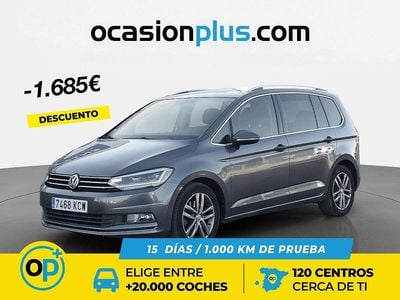 Gris Usado 2017 VW Touran Sport Monovolumen | 21.065 € (Precio justo)