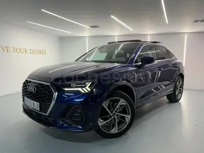 Usado Audi Q3 S-Line 245 CV (180 kW) 2022 Azul SUV