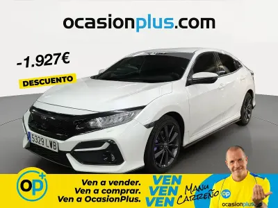 Usado Honda Civic Elegance 126 CV (92 kW) 2022 Blanco