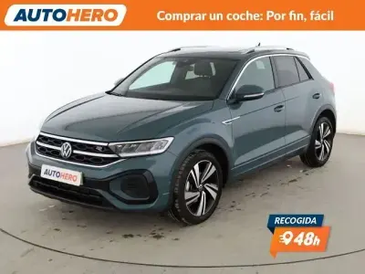 Usado VW T-Roc R-line 150 CV (110 kW) 2022 Azul SUV