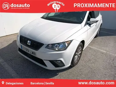 Usado Seat Ibiza Style 116 CV (85 kW) 2021 Blanco Utilitario