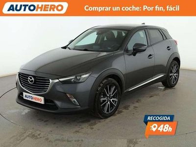 Usado Mazda CX-3 Luxury 105 CV (77 kW) 2018 Gris SUV