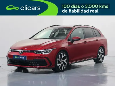 Usado VW Golf VIII R-line 150 CV (110 kW) 2021 Rojo Familiar