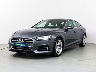 Usado Audi A5 Sportback S-Line 190 CV (139 kW) 2019 Gris Utilitario