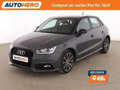 Usado Audi A1 90 CV (66 kW) 2015 Gris Utilitario