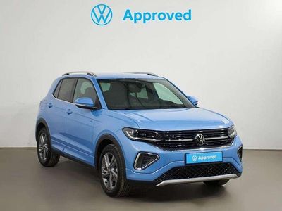 Usado VW T-Cross R-line 116 CV (85 kW) 2024 Azul SUV