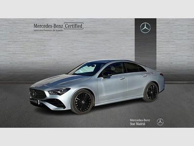 Plata hightech Usado 2025 Mercedes CLA220 AMG line Berlina | 39.790 € (Super precio)