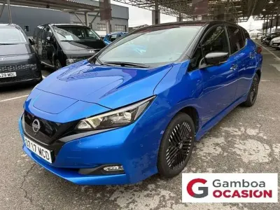 Usado Nissan Leaf Tekna 161 kW (219 CV) 2022 Azul Utilitario