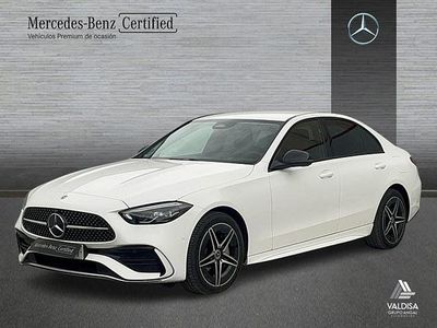 Usado Mercedes C300e AMG line 313 CV (230 kW) 2024 Blanco Berlina