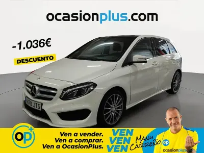 Usado Mercedes B200 136 CV (100 kW) 2016 Blanco Monovolumen