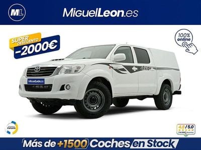 Blanco Usado 2016 Toyota HiLux Recogida | 26.985 € (Un poco caro)