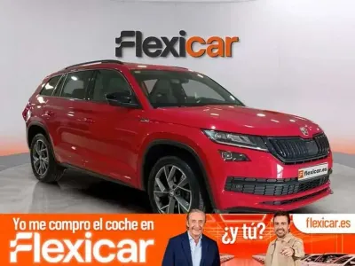 Usado Skoda Kodiaq SportLine 150 CV (110 kW) 2020 Rojo SUV