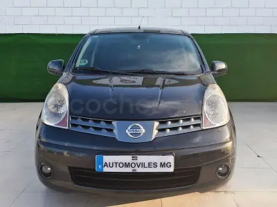 Usado Nissan Note Acenta 68 CV (50 kW) 2007 Negro Utilitario
