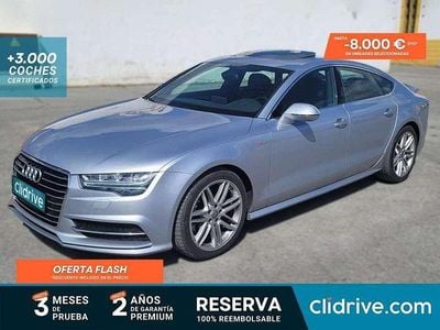 Usado Audi A7 Sportback Premium 204 CV (150 kW) 2014 Gris Utilitario