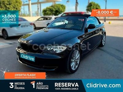 Negro Usado 2010 BMW 120 Cabriolet Descapotable | 10.990 € (Precio justo)