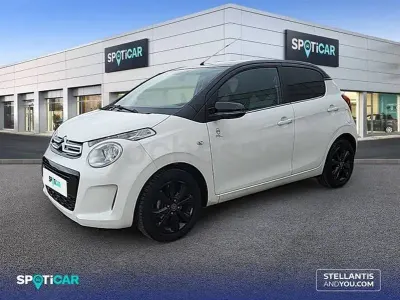 Usado Citroën C1 Origins 72 CV (52 kW) 2019 Blanco Utilitario
